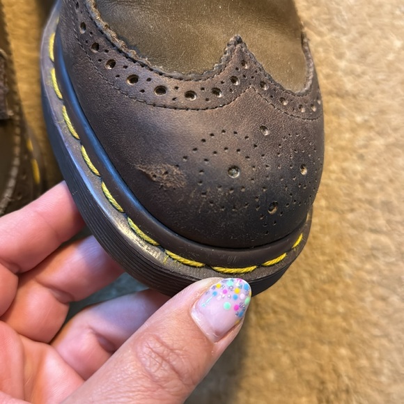 Beautiful Vintage Dr Martens Oxford Wingtip Shoes - Picture 7 of 10
